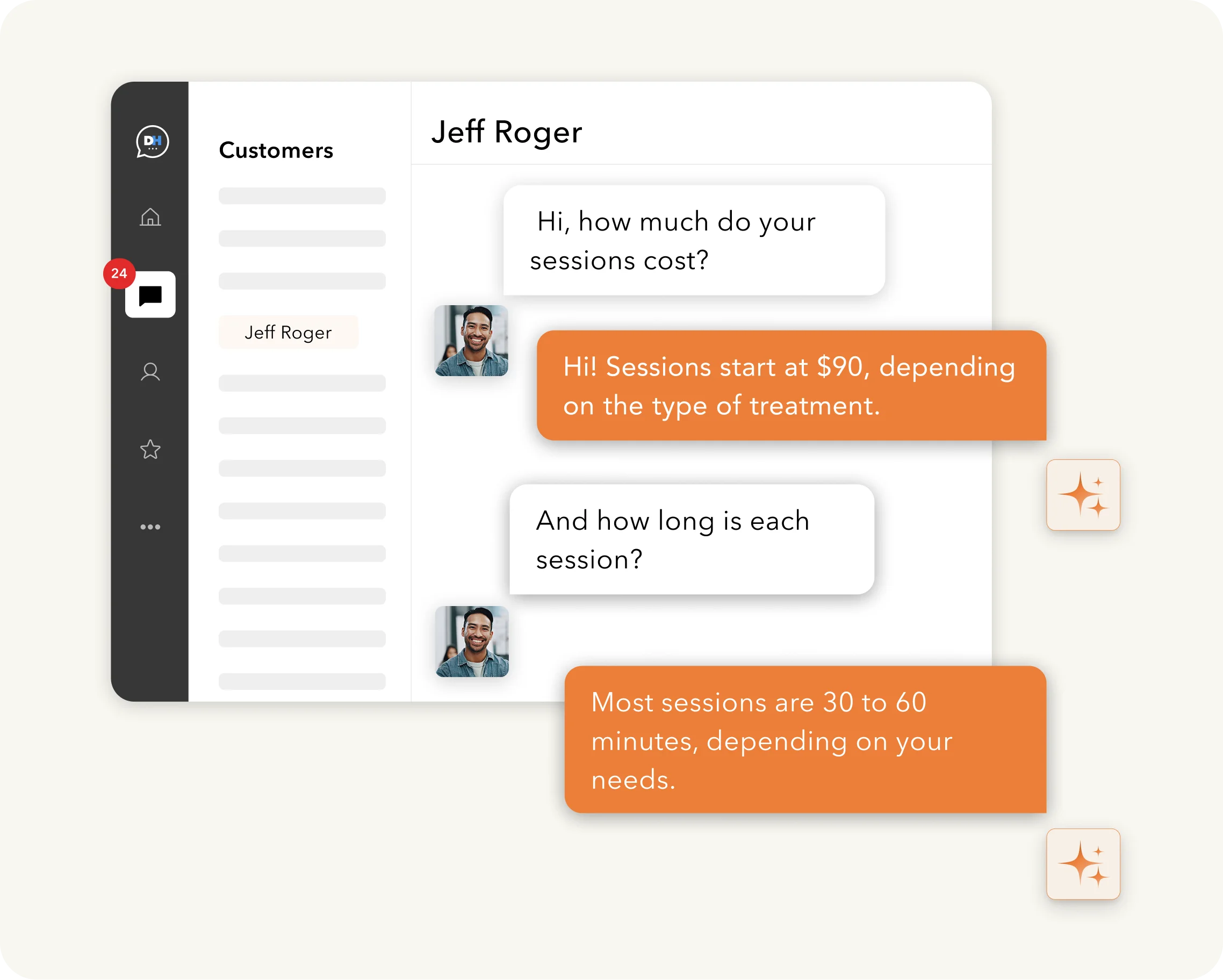 Patient Communication on Autopilot