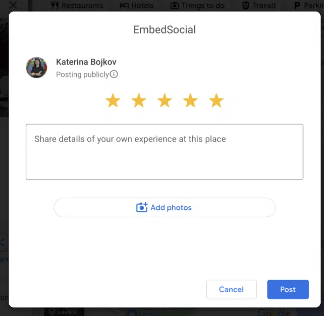 google review link