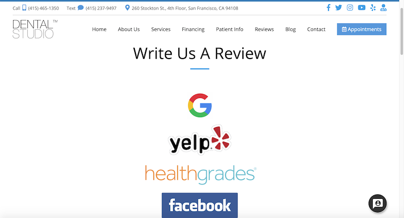 review page example