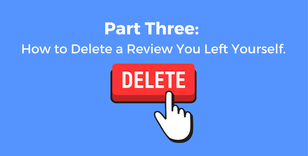 How to delete a Google review