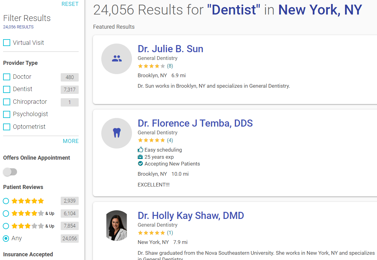 Top 10 Dentist Review Sites That You Should Follow