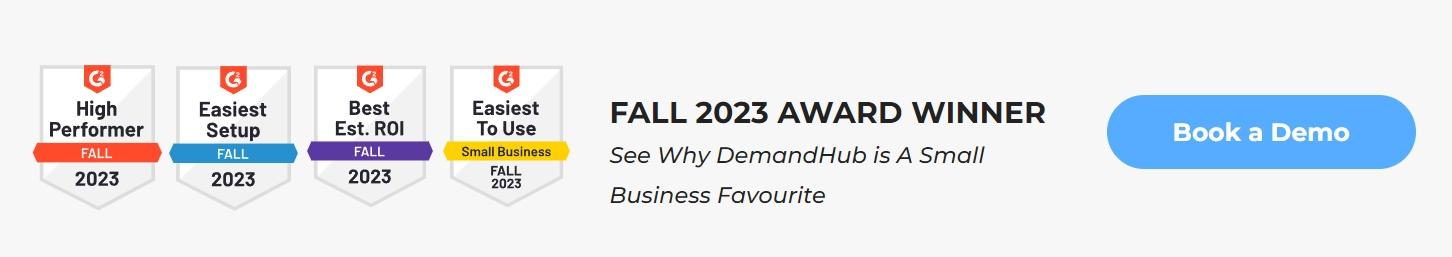 Awards won by DemandHub