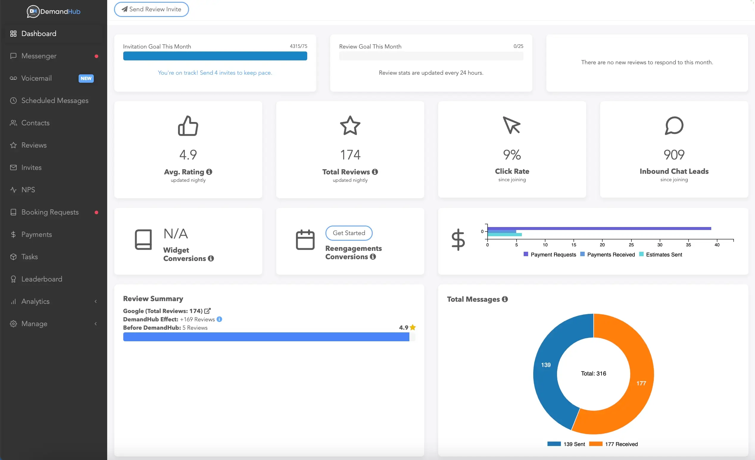 Top Reviews.io Alternative: DemandHub