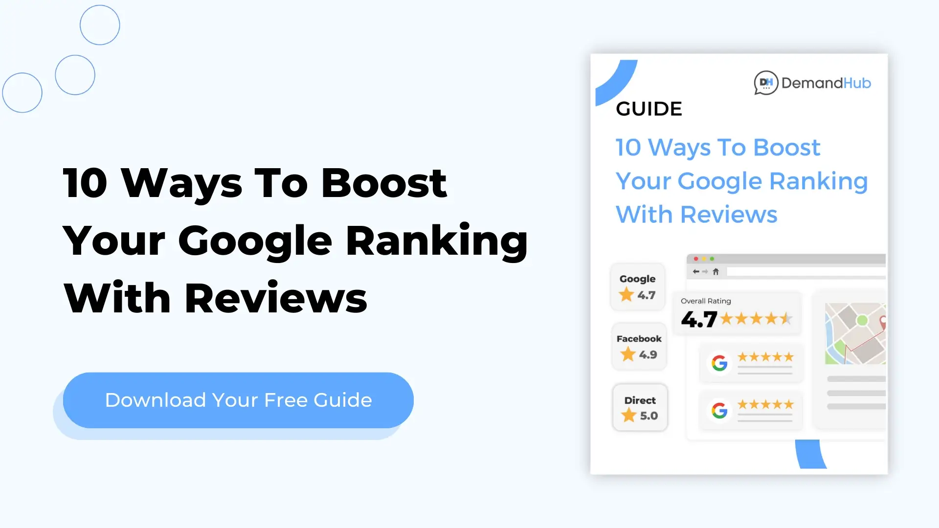 10 Ways to boost your google ranking with reviews