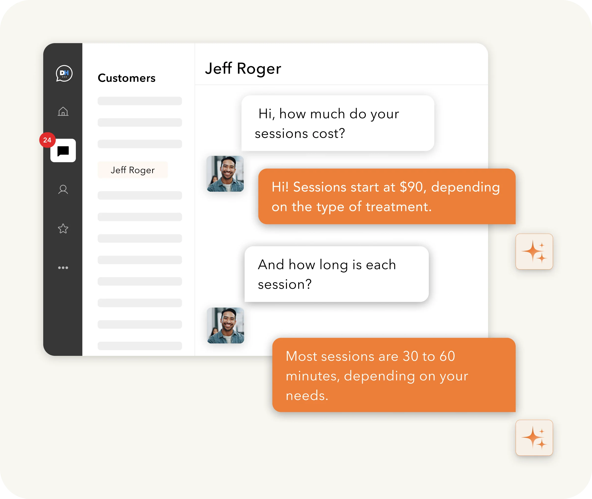 Patient Communication on Autopilot