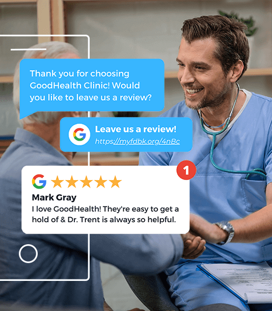 Get more reviews for your healthcare clinic