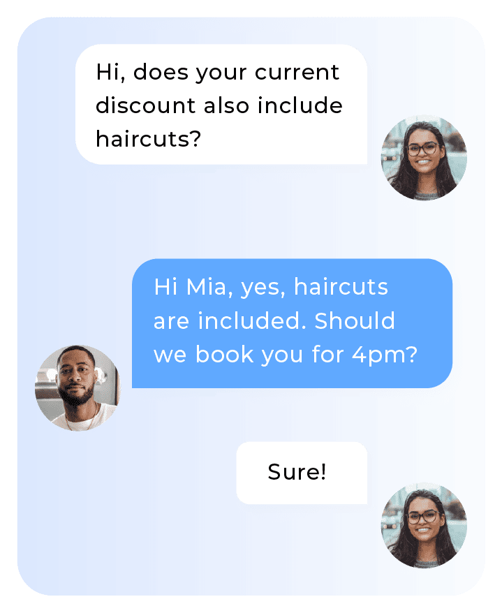 Text Messaging for Salons, Spas, and Barbershops