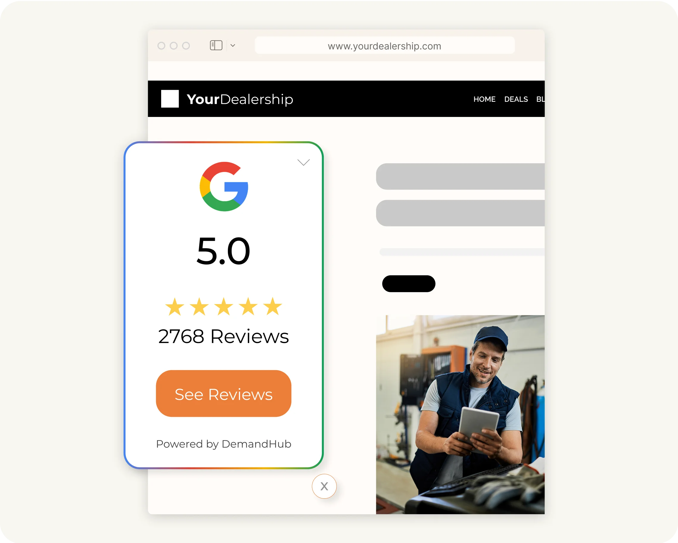 REVIEW WIDGET