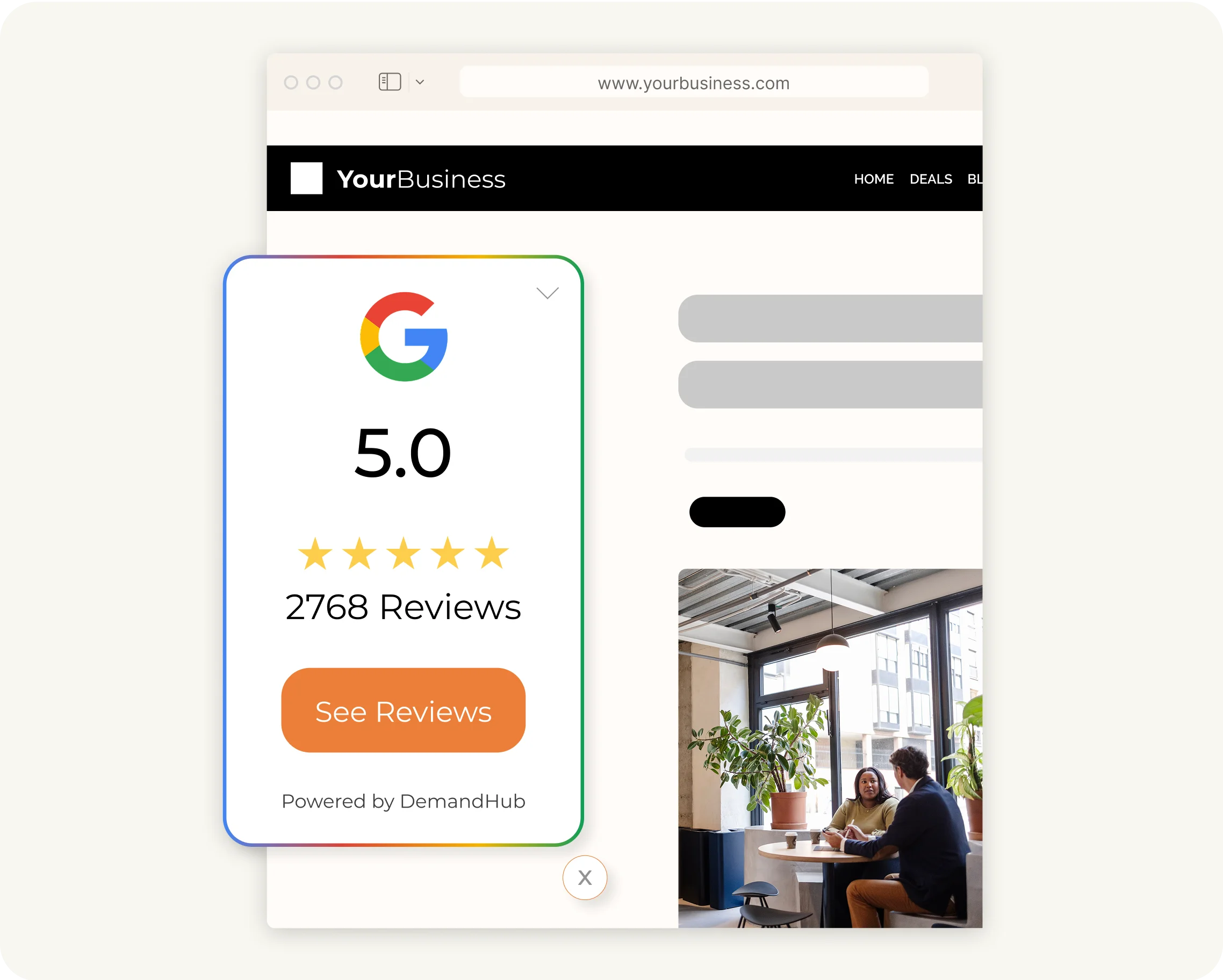REVIEW WIDGET