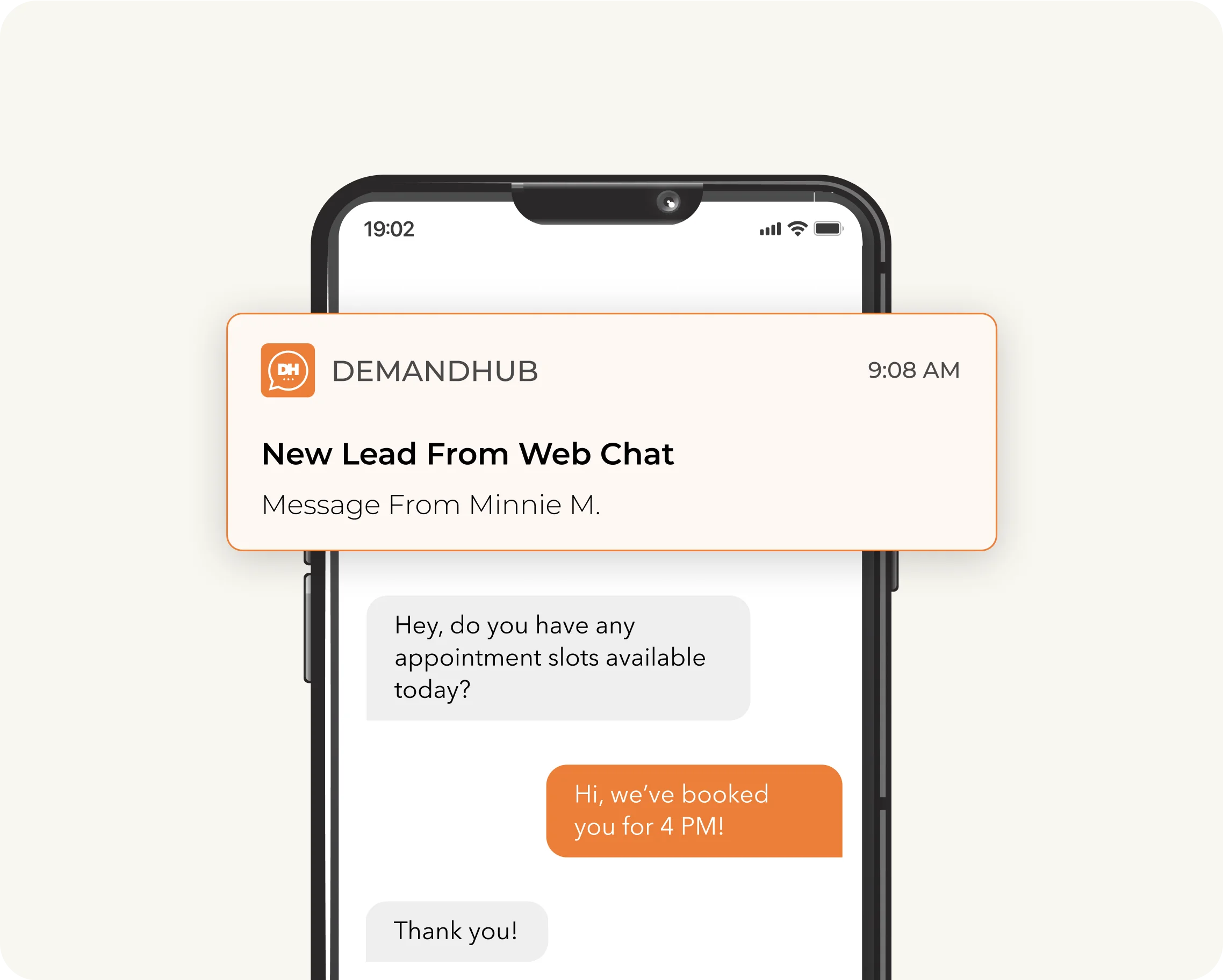 Get instant notifications