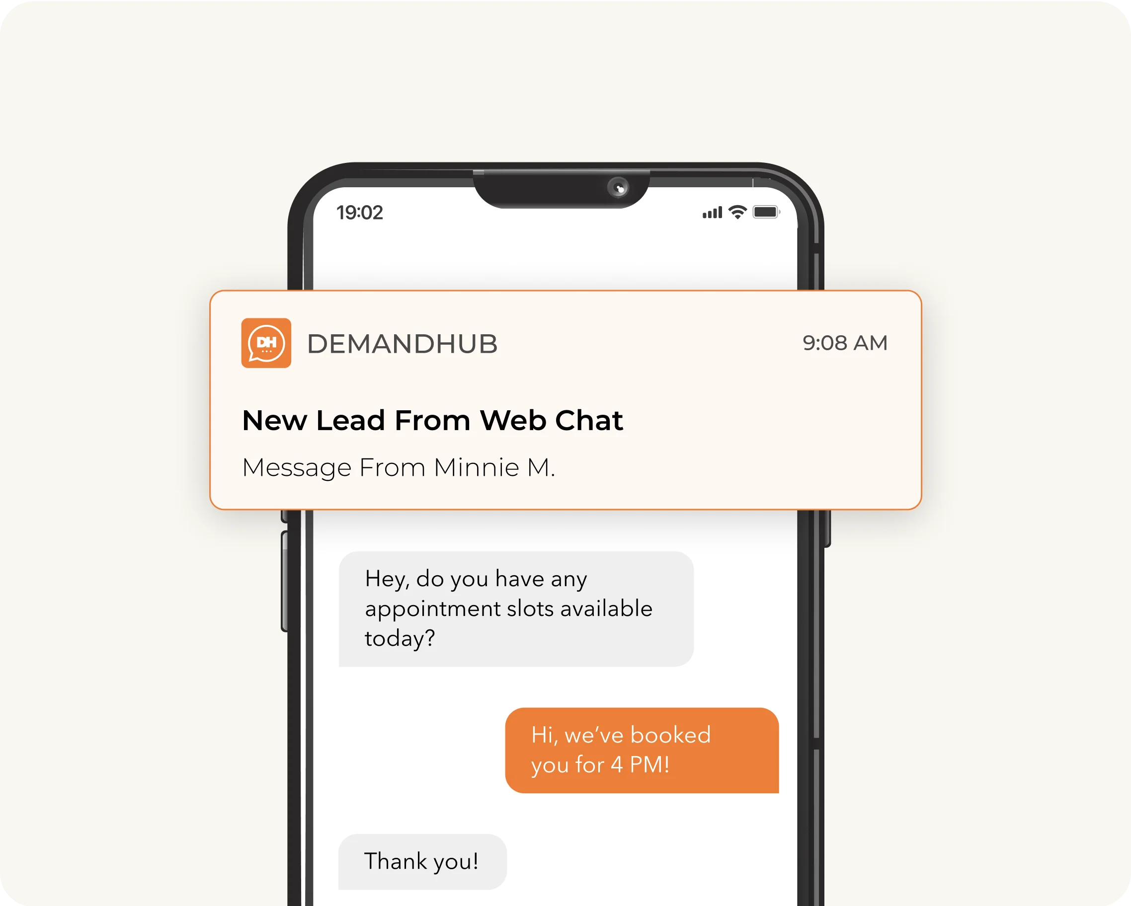 Get instant notifications