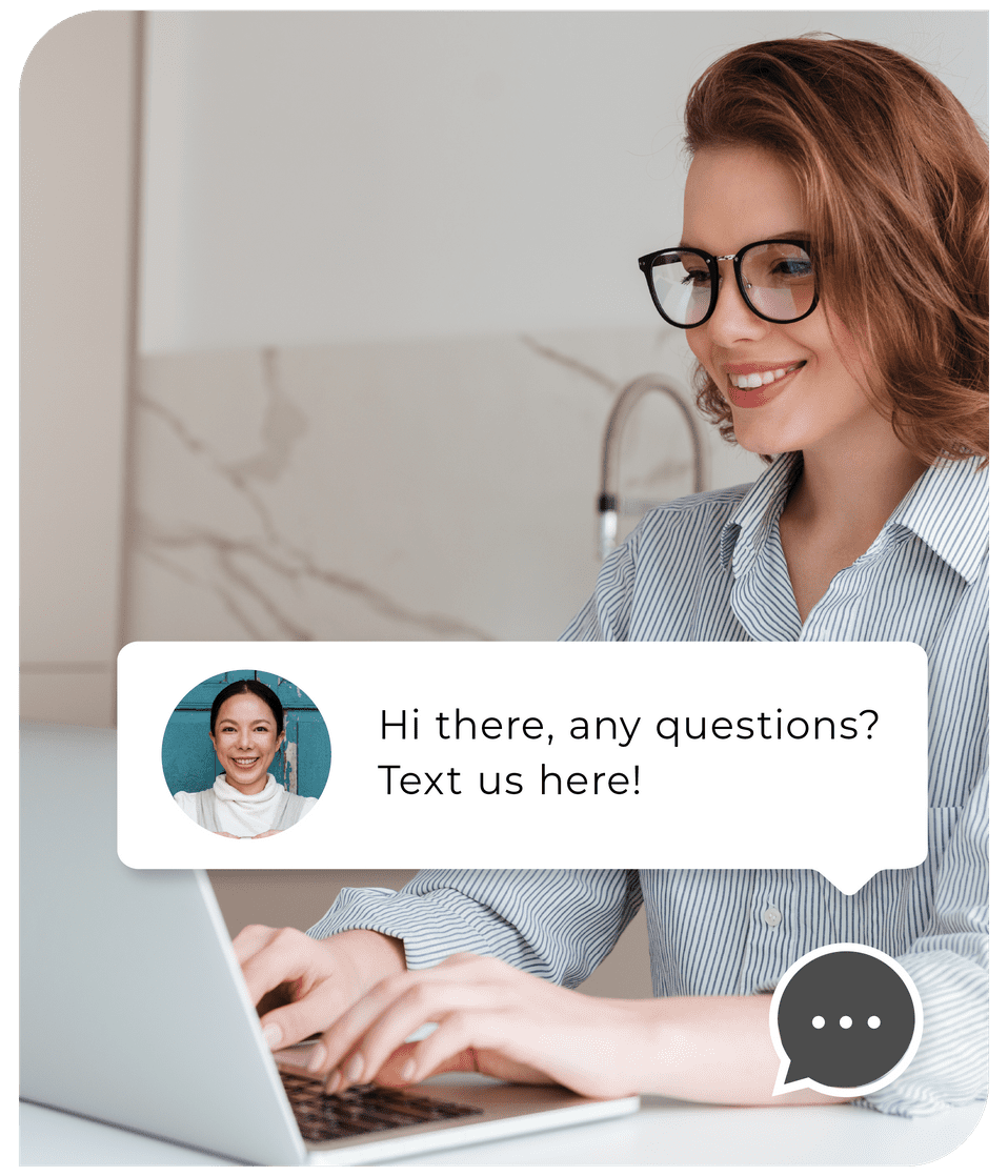 Webchat lets you talk to customers that land on your website